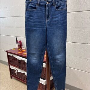 American Eagle Outfitters Dark Blue Skinny Jeans